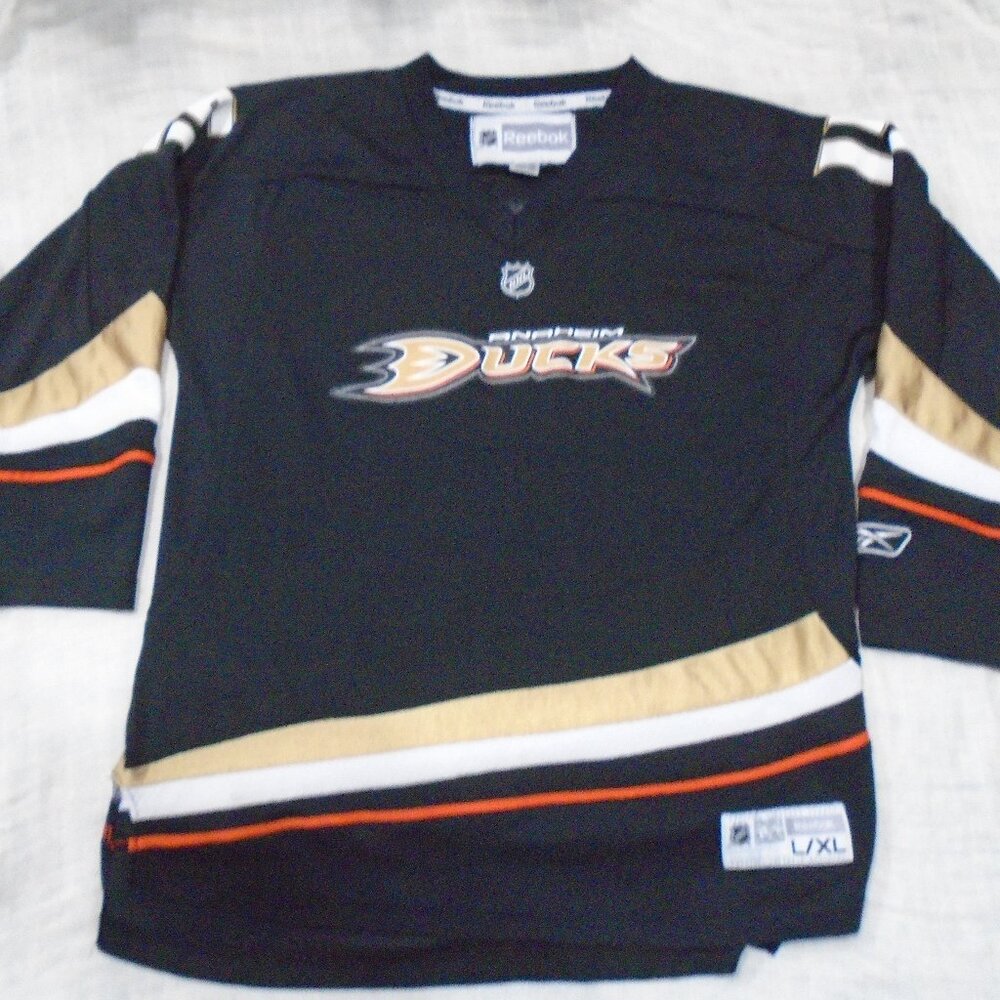 Anaheim Mighty Ducks Hockey NHL Jersey Getzlaf #15 Vintage Size L/XL Youth